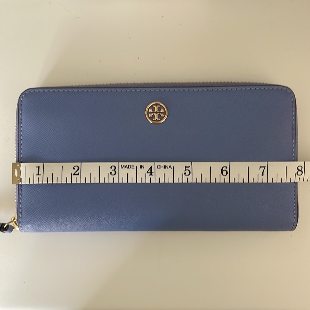Tory Burch Blue Wallet Leather. - Picture 4 of 5